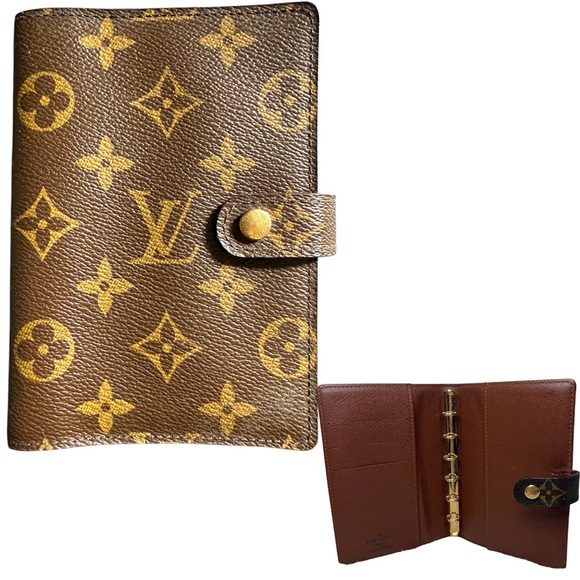Louis Vuitton LV Monogram PM AGENDA Organizer Wallet Planner Calendar Small - Picture 1 of 12
